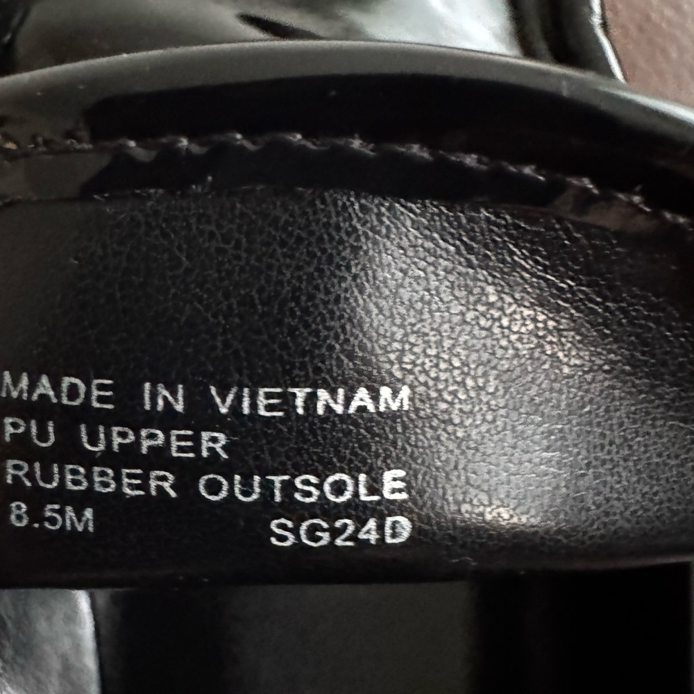 Michael Kors Black Patent Loafers - Picture 11 of 12